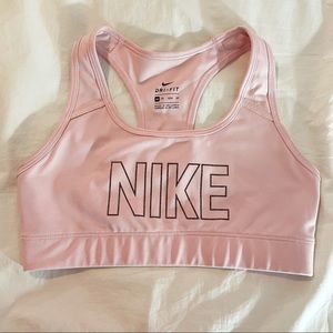 Pale Pink Nike Sports Bra
